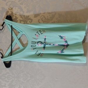 No boundaries sleeveless top junior L 11-13